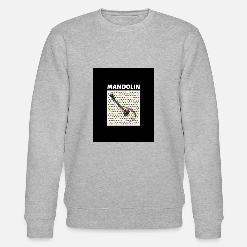 Mandolin (dots) - Stanley/Stella Unisex Bio-Sweatshirt CHANGER  - Grau meliert