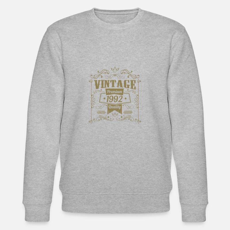 Cadeaux d’anniversaire 1992 - Sweat bio CHANGER Stanley/Stella Unisexe - gris chiné