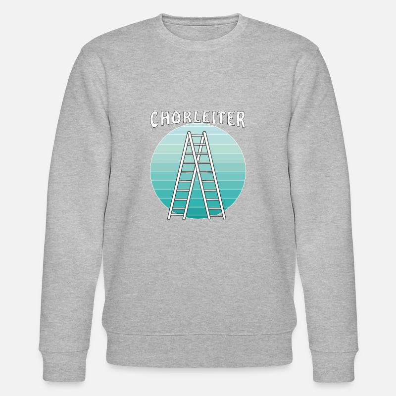 CHORLEITER - Stanley/Stella Unisex Bio-Sweatshirt CHANGER  - Grau meliert
