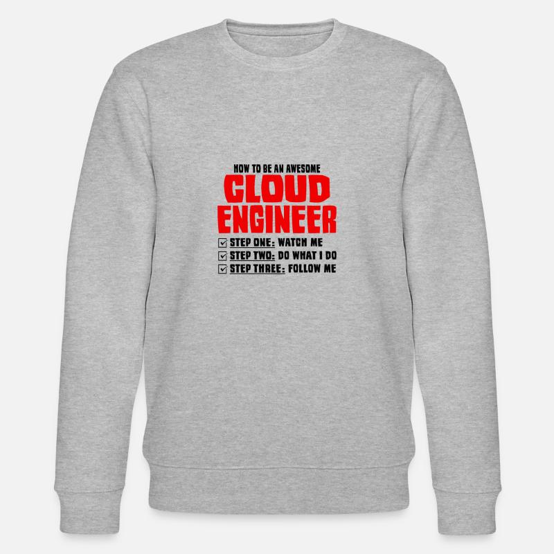 Administrateur Cloud Devops - Sweat bio CHANGER Stanley/Stella Unisexe - gris chiné