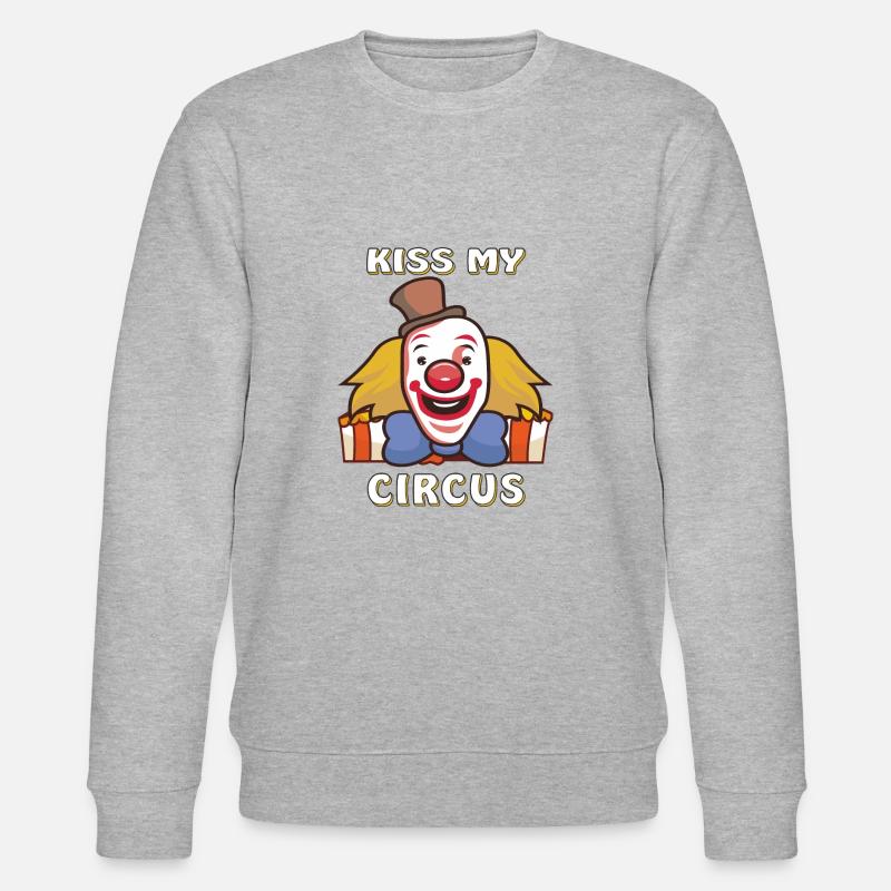 EMBRASSE MON CIRQUE - Sweat bio CHANGER Stanley/Stella Unisexe - gris chiné