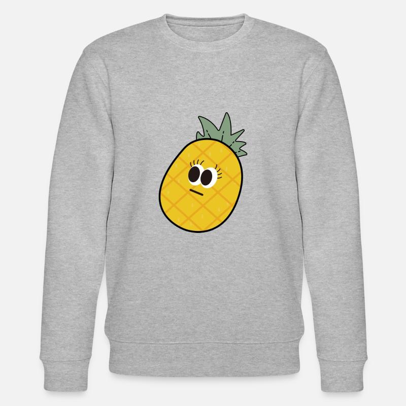 Bébé Ananas - Sweat bio CHANGER Stanley/Stella Unisexe - gris chiné