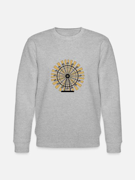Chemistry Shirt, Ferrous Wheel Ferris Wheel - Stanley/Stella CHANGER Unisex Organic Sweatshirt - heather grey