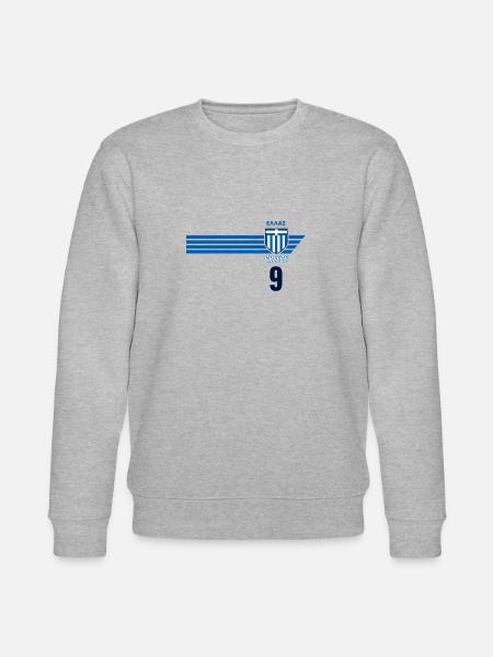Grèce Hellas Grèce Football grec - Sweat bio CHANGER Stanley/Stella Unisexe - gris chiné
