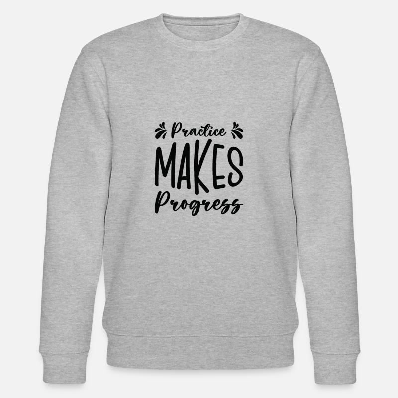 Studentenausbildung Studienfortschritt - Stanley/Stella Unisex Bio-Sweatshirt CHANGER  - Grau meliert