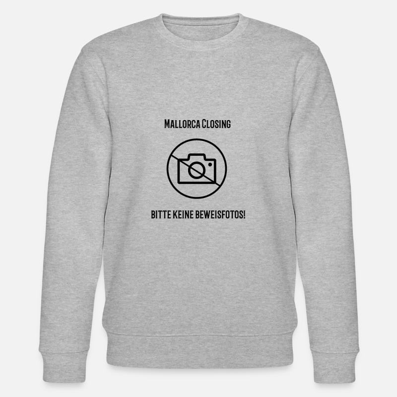 Mallorca Closing - Stanley/Stella Unisex Bio-Sweatshirt CHANGER  - Grau meliert