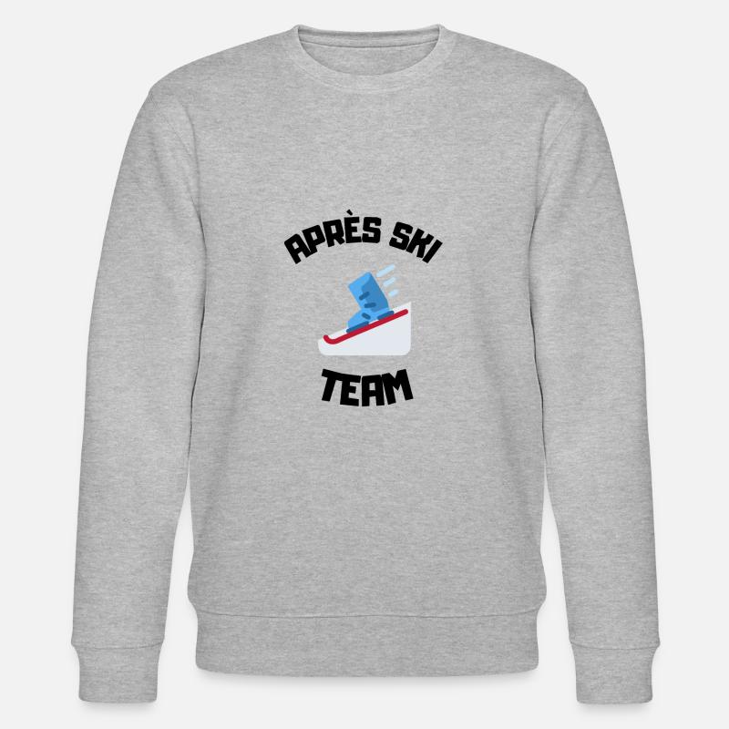Après Ski Team - Stanley/Stella Unisex Bio-Sweatshirt CHANGER  - Grau meliert