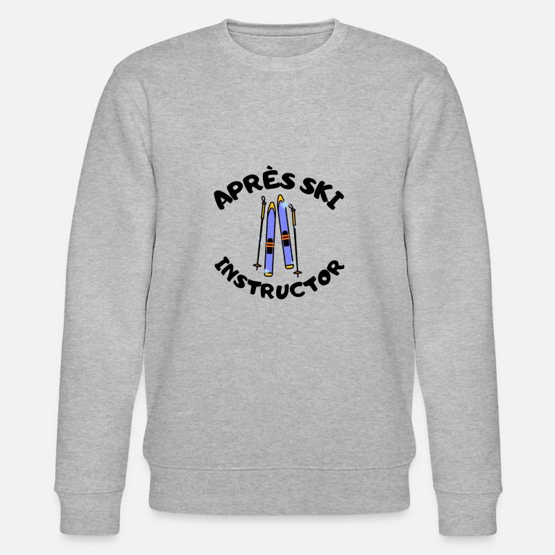 Après Ski Lehrer - Stanley/Stella Unisex Bio-Sweatshirt CHANGER  - Grau meliert