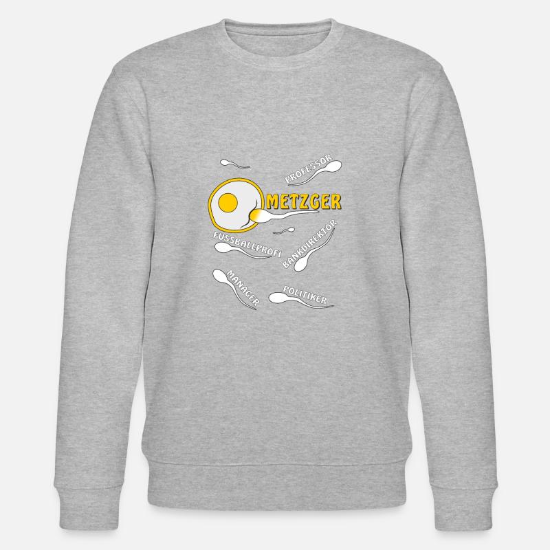 BOUCHER - Sweat bio CHANGER Stanley/Stella Unisexe - gris chiné