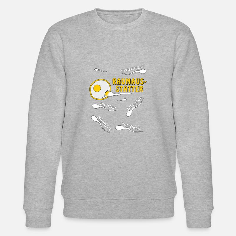 RAUMAUSSTATTER - Stanley/Stella Unisex Bio-Sweatshirt CHANGER  - Grau meliert