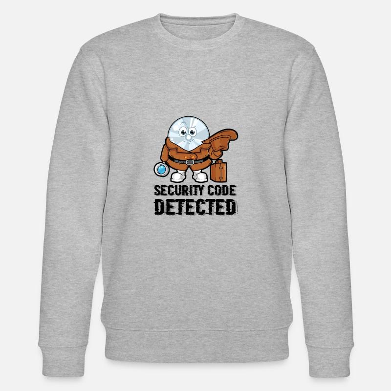 Netzwerk und Computersicherheit - Stanley/Stella Unisex Bio-Sweatshirt CHANGER  - Grau meliert