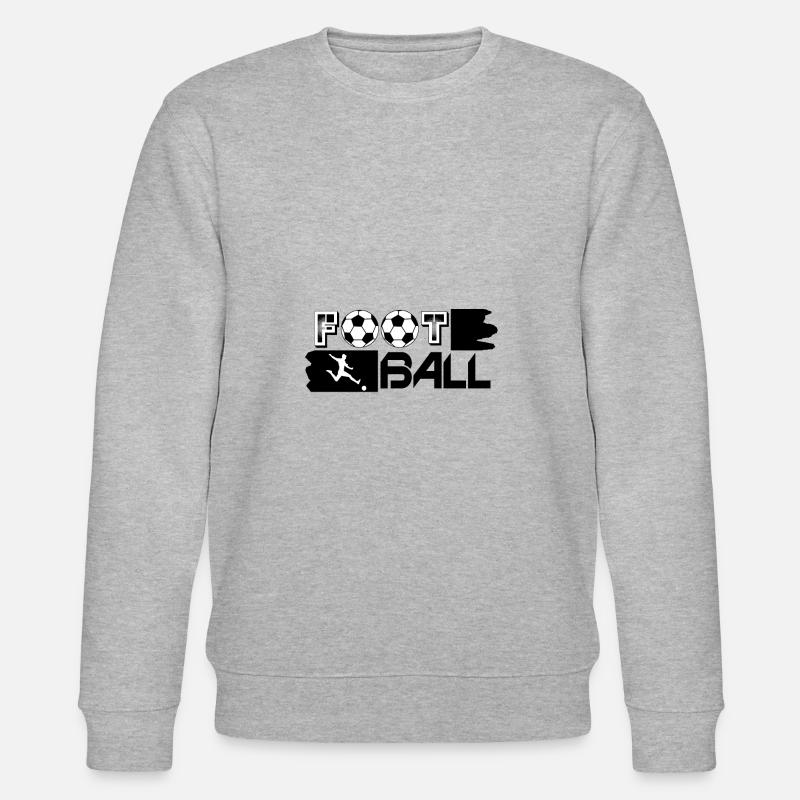Fußball Jungen - Stanley/Stella Unisex Bio-Sweatshirt CHANGER  - Grau meliert