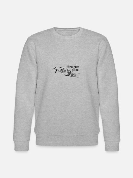 Memento Mori - Stanley/Stella CHANGER Unisex Organic Sweatshirt - heather grey