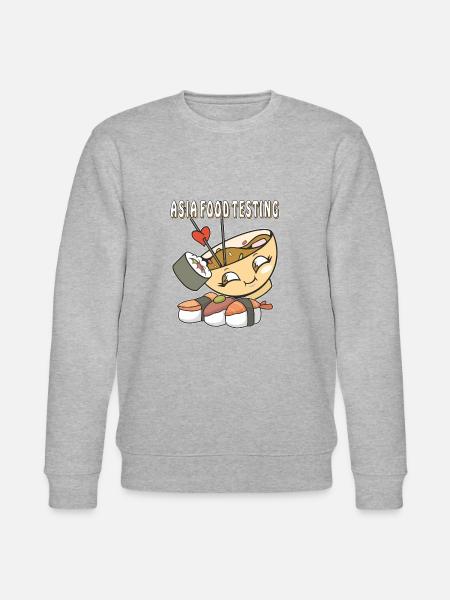 ASIA FOOD TESTING - Stanley/Stella CHANGER Unisex Organic Sweatshirt - heather grey