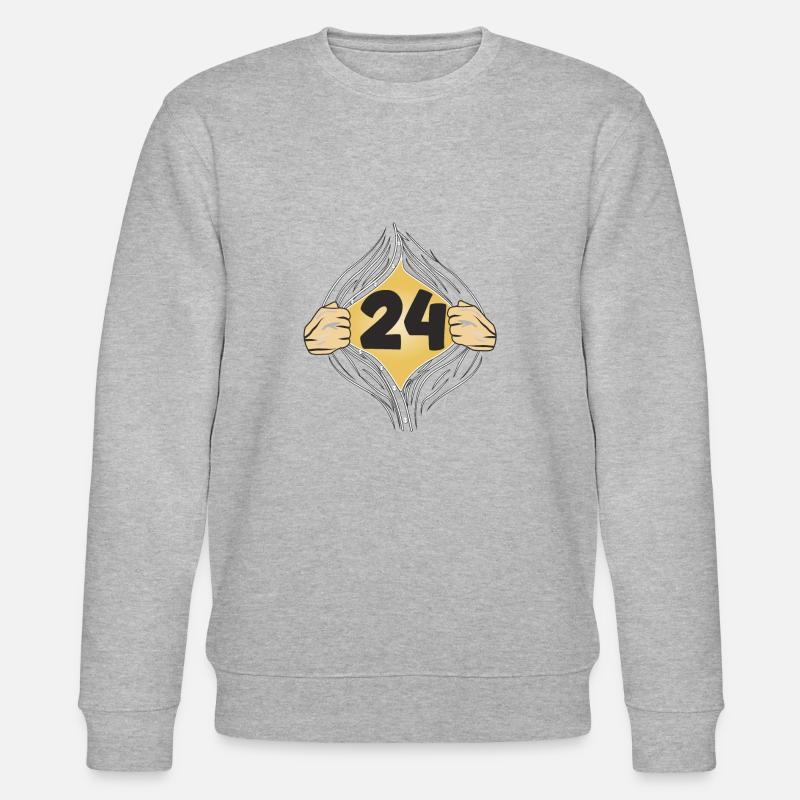 24 HEMD AUFZIEHEN - Stanley/Stella Unisex Bio-Sweatshirt CHANGER  - Grau meliert