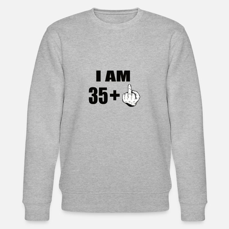 36e anniversaire - Sweat bio CHANGER Stanley/Stella Unisexe - gris chiné
