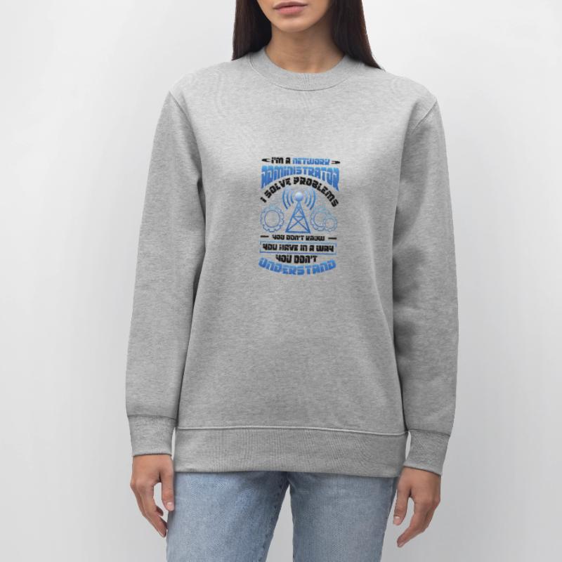 Solve problems IT-support network administrator Stanley/Stella CHANGER Unisex Organic Sweatshirt