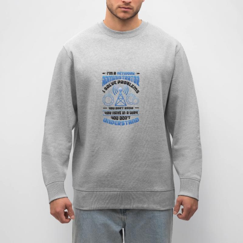 Solve problems IT-support network administrator Stanley/Stella CHANGER Unisex Organic Sweatshirt