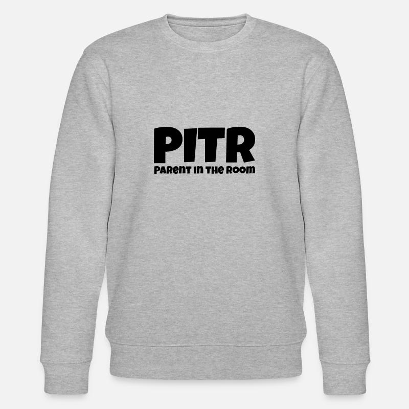 Parent in the room - Stanley/Stella Unisex Bio-Sweatshirt CHANGER - Grau meliert