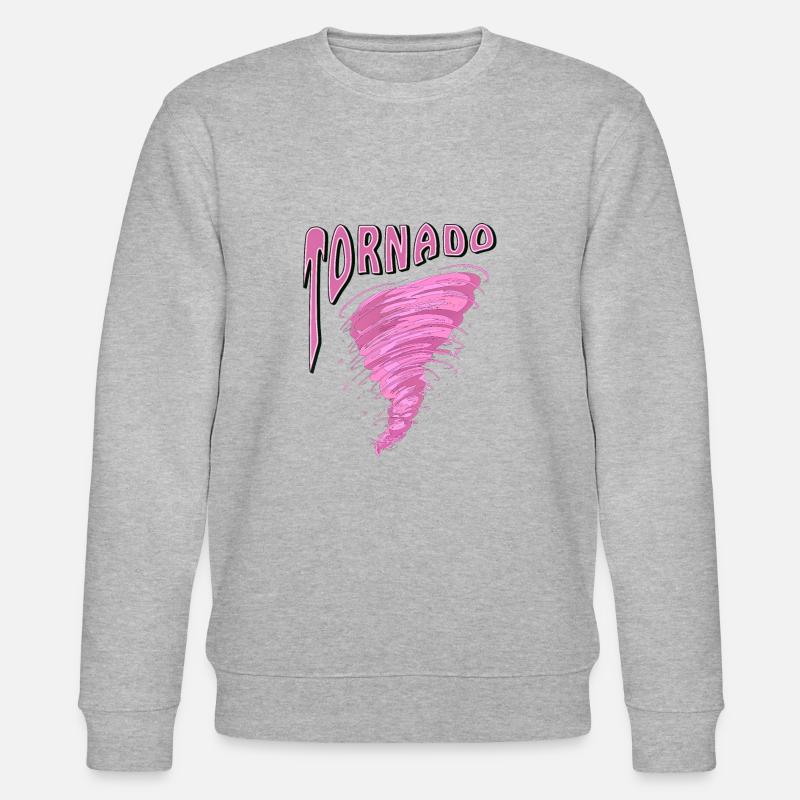 TORNADO - Stanley/Stella Unisex Bio-Sweatshirt CHANGER  - Grau meliert