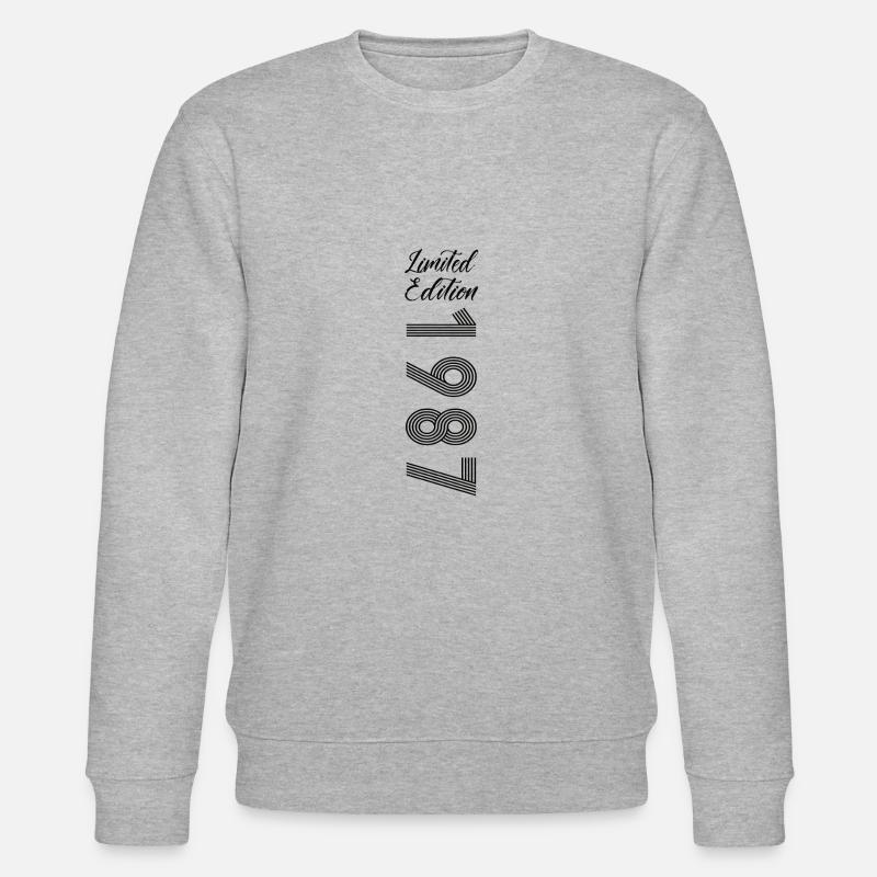 Limited Edition 1987 - Stanley/Stella Unisex Bio-Sweatshirt CHANGER  - Grau meliert