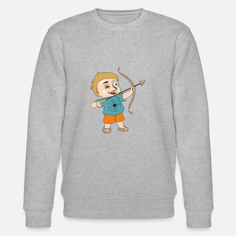 SCHÜTZE - Stanley/Stella Unisex Bio-Sweatshirt CHANGER  - Grau meliert