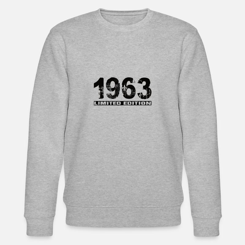 Édition limitée 1963 - Sweat bio CHANGER Stanley/Stella Unisexe - gris chiné