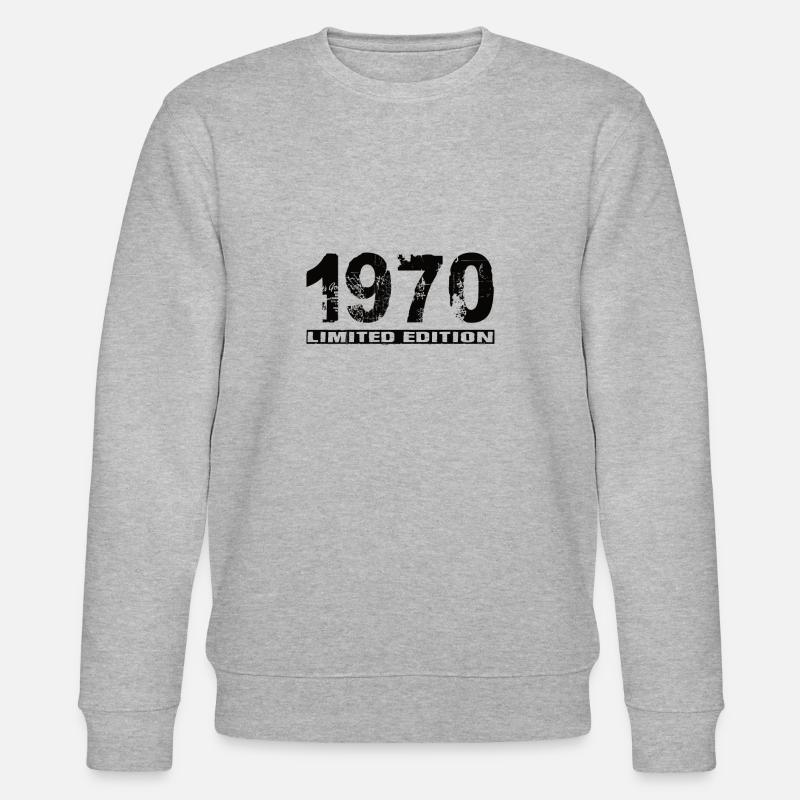 Édition limitée 1970 - Sweat bio CHANGER Stanley/Stella Unisexe - gris chiné