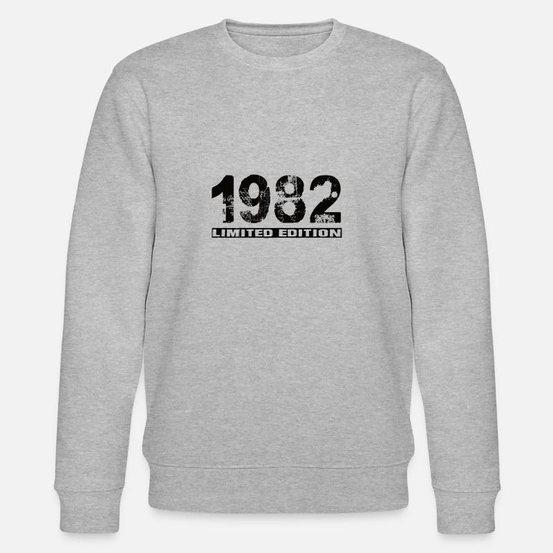 Limited Edition 1982 - Stanley/Stella Unisex Bio-Sweatshirt CHANGER - Grau meliert