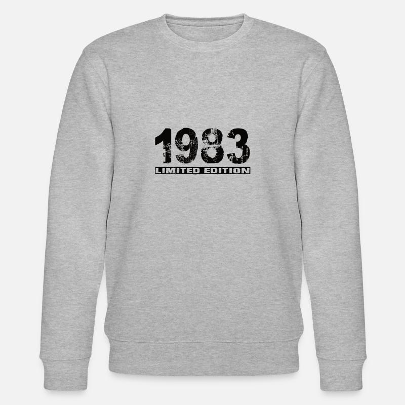 Limited Edition 1983 - Stanley/Stella Unisex Bio-Sweatshirt CHANGER  - Grau meliert