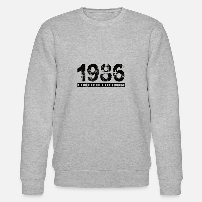 Édition limitée 1986 - Sweat bio CHANGER Stanley/Stella Unisexe - gris chiné