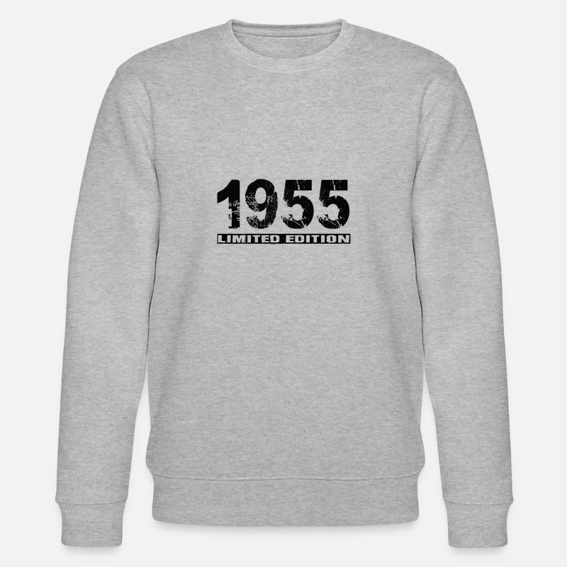 Limited Edition 1955 - Stanley/Stella Unisex Bio-Sweatshirt CHANGER  - Grau meliert