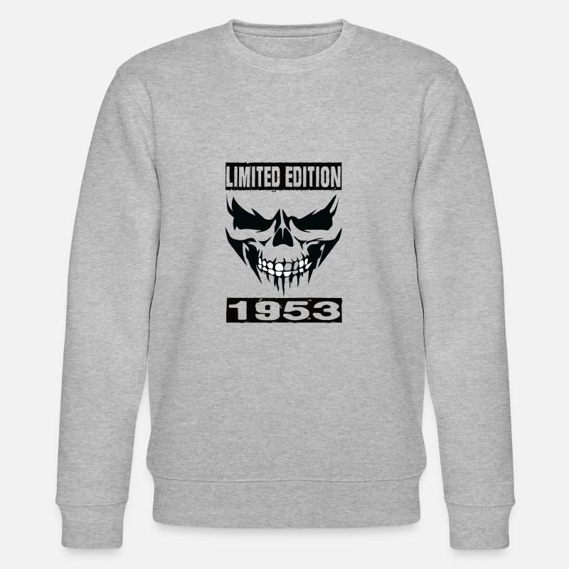 Limited Edition 1953 - Stanley/Stella Unisex Bio-Sweatshirt CHANGER - Grau meliert