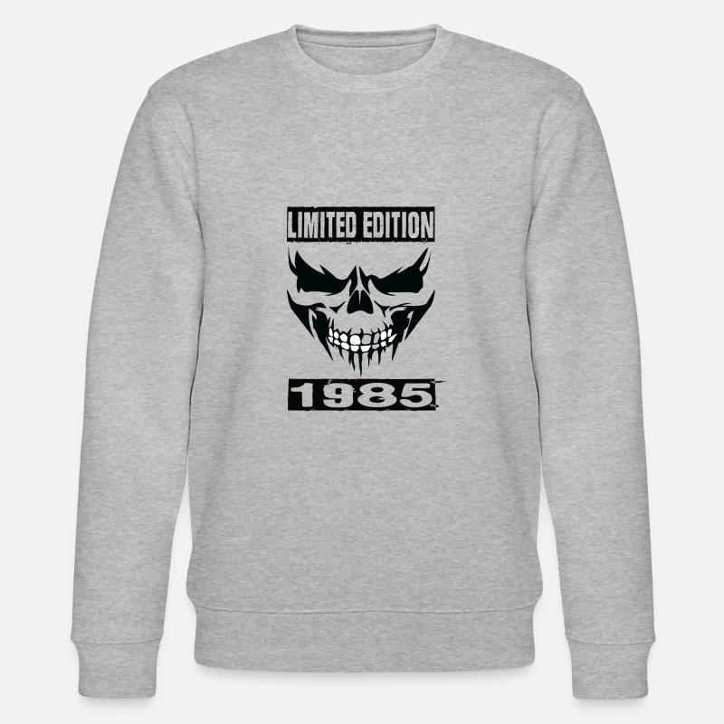Édition limitée 1985 - Sweat bio CHANGER Stanley/Stella Unisexe - gris chiné