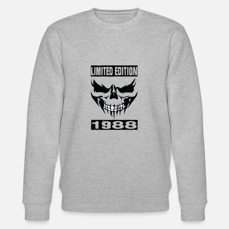Édition limitée 1988 - Sweat bio CHANGER Stanley/Stella Unisexe - gris chiné
