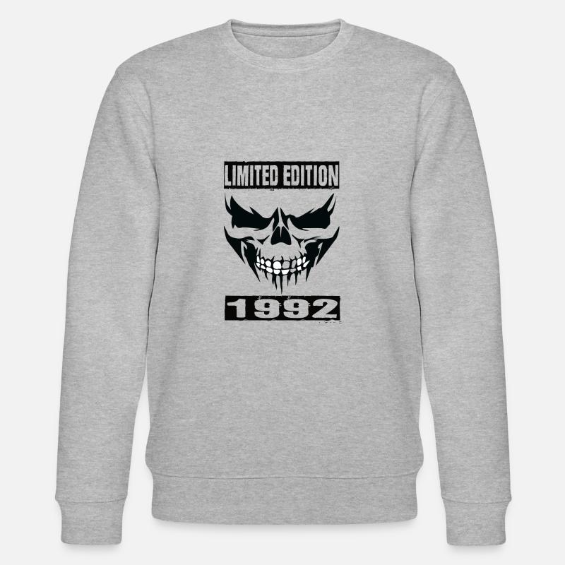 Édition limitée 1992 - Sweat bio CHANGER Stanley/Stella Unisexe - gris chiné