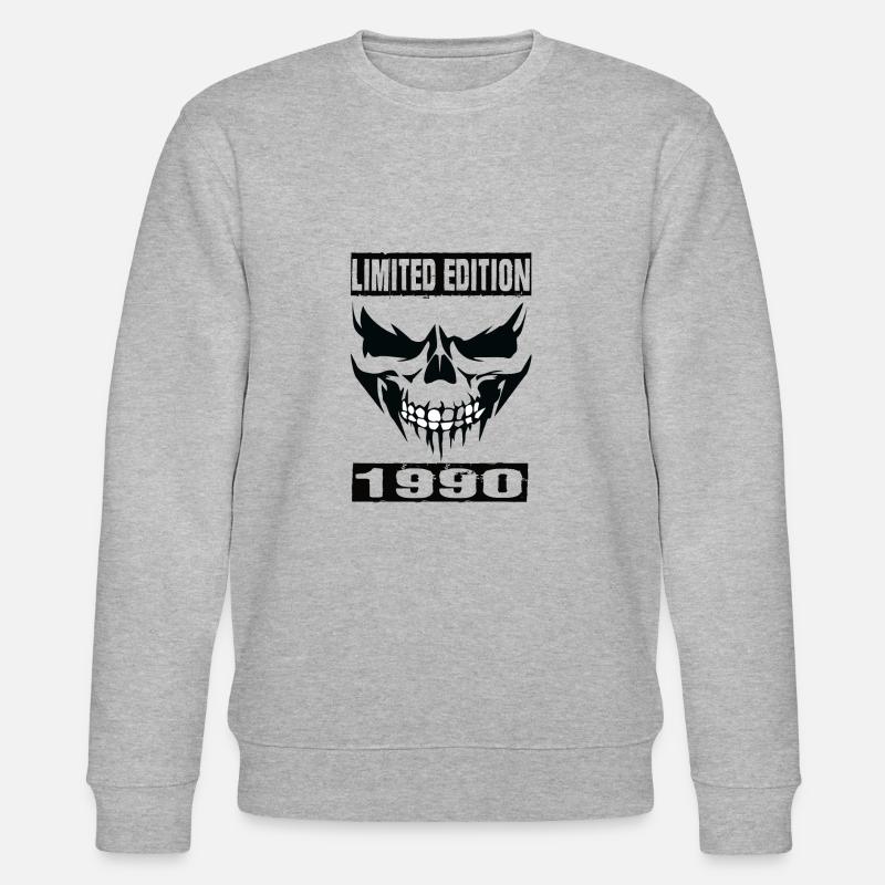 Édition limitée 1990 - Sweat bio CHANGER Stanley/Stella Unisexe - gris chiné