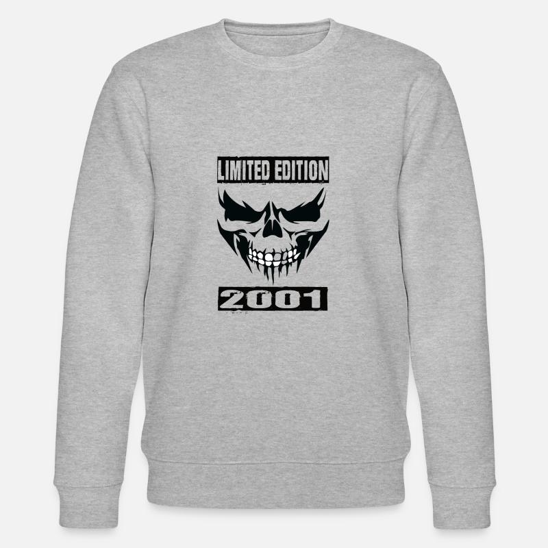 Édition limitée 2001 - Sweat bio CHANGER Stanley/Stella Unisexe - gris chiné