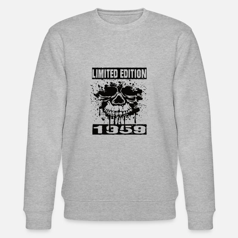 Limited Edition 1959 - Stanley/Stella Unisex Bio-Sweatshirt CHANGER  - Grau meliert