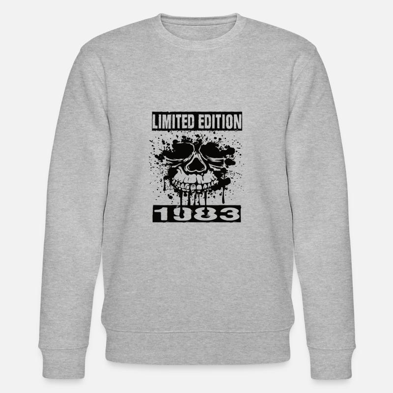 Édition limitée 1983 - Sweat bio CHANGER Stanley/Stella Unisexe - gris chiné