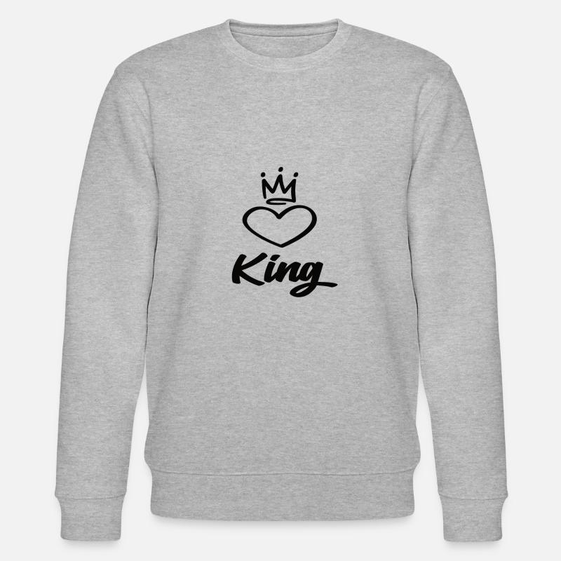 Roi - Sweat bio CHANGER Stanley/Stella Unisexe - gris chiné