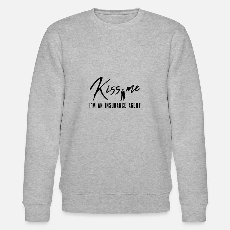 Versicherungsagent Gutachter Versicherungsmakler - Stanley/Stella Unisex Bio-Sweatshirt CHANGER - Grau meliert