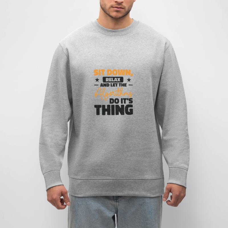 Computer Algorithm Programmer Artificial Stanley/Stella CHANGER Unisex Organic Sweatshirt