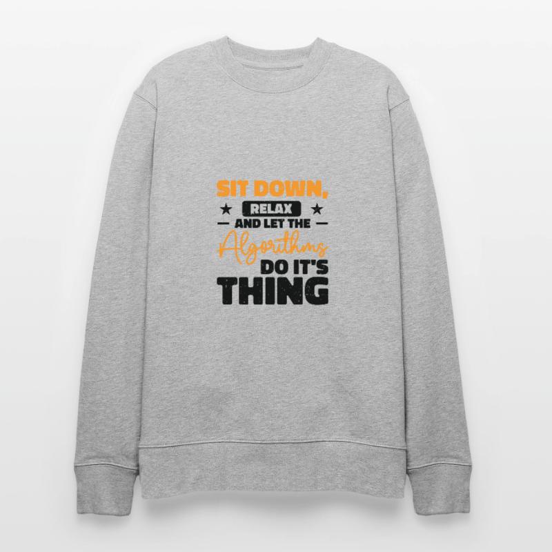 Computer Algorithm Programmer Artificial Stanley/Stella CHANGER Unisex Organic Sweatshirt