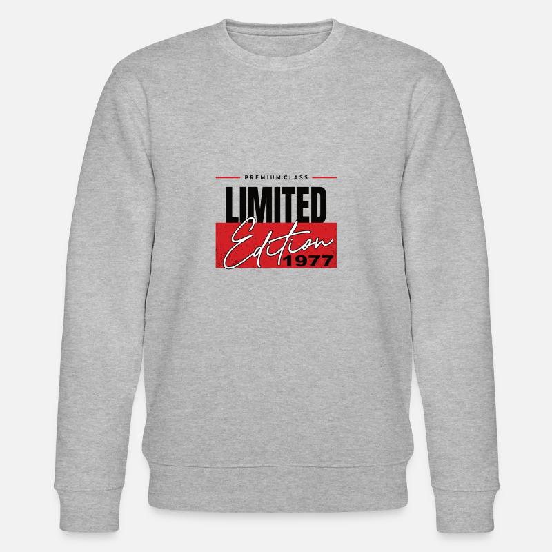Édition limitée 1977 - Sweat bio CHANGER Stanley/Stella Unisexe - gris chiné
