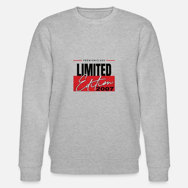 Édition limitée 2007 - Sweat bio CHANGER Stanley/Stella Unisexe - gris chiné