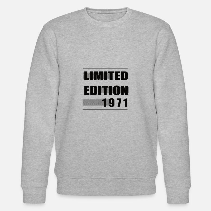 Édition limitée 1971 - Sweat bio CHANGER Stanley/Stella Unisexe - gris chiné