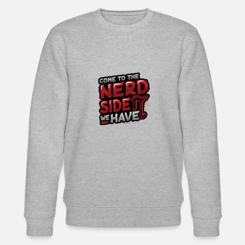 Math student, funny math student - Stanley/Stella CHANGER Unisex Organic Sweatshirt - heather grey