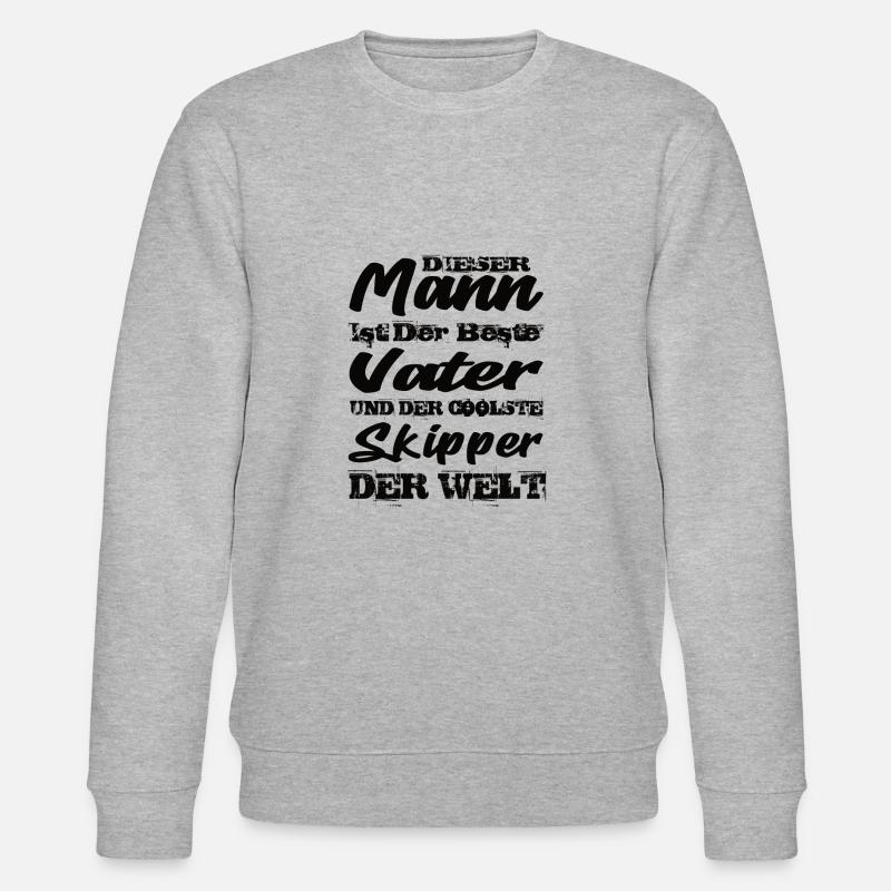 Skipper - Stanley/Stella Unisex Bio-Sweatshirt CHANGER  - Grau meliert