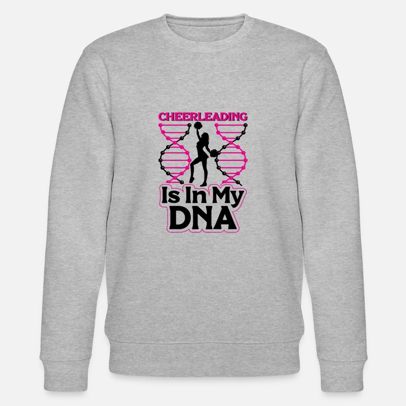 Cheerleading Team Cheerleader Trainer - Stanley/Stella Unisex Bio-Sweatshirt CHANGER  - Grau meliert